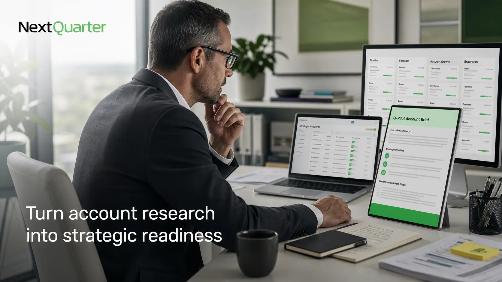 From Account Research Overload to One-Click Strategic Readiness